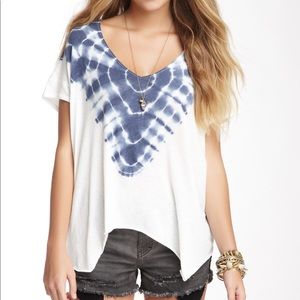 Free People Tri-Blend Double Team Tee